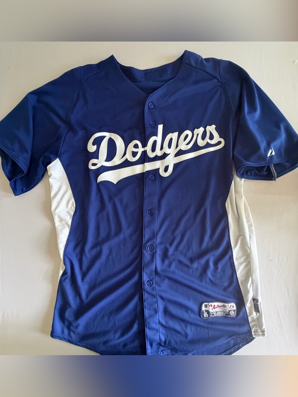 Clayton Kershaw #22 Los Angeles Dodgers Majestic Authentic Collection Jersey 46